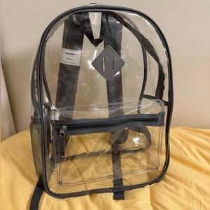 Old navy clear backpack ( never used )
